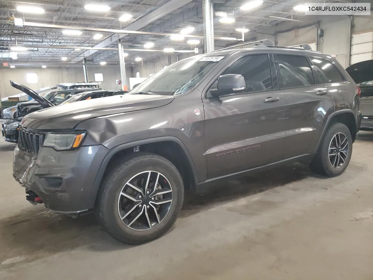 1C4RJFLGXKC542434 2019 Jeep Grand Cherokee Trailhawk