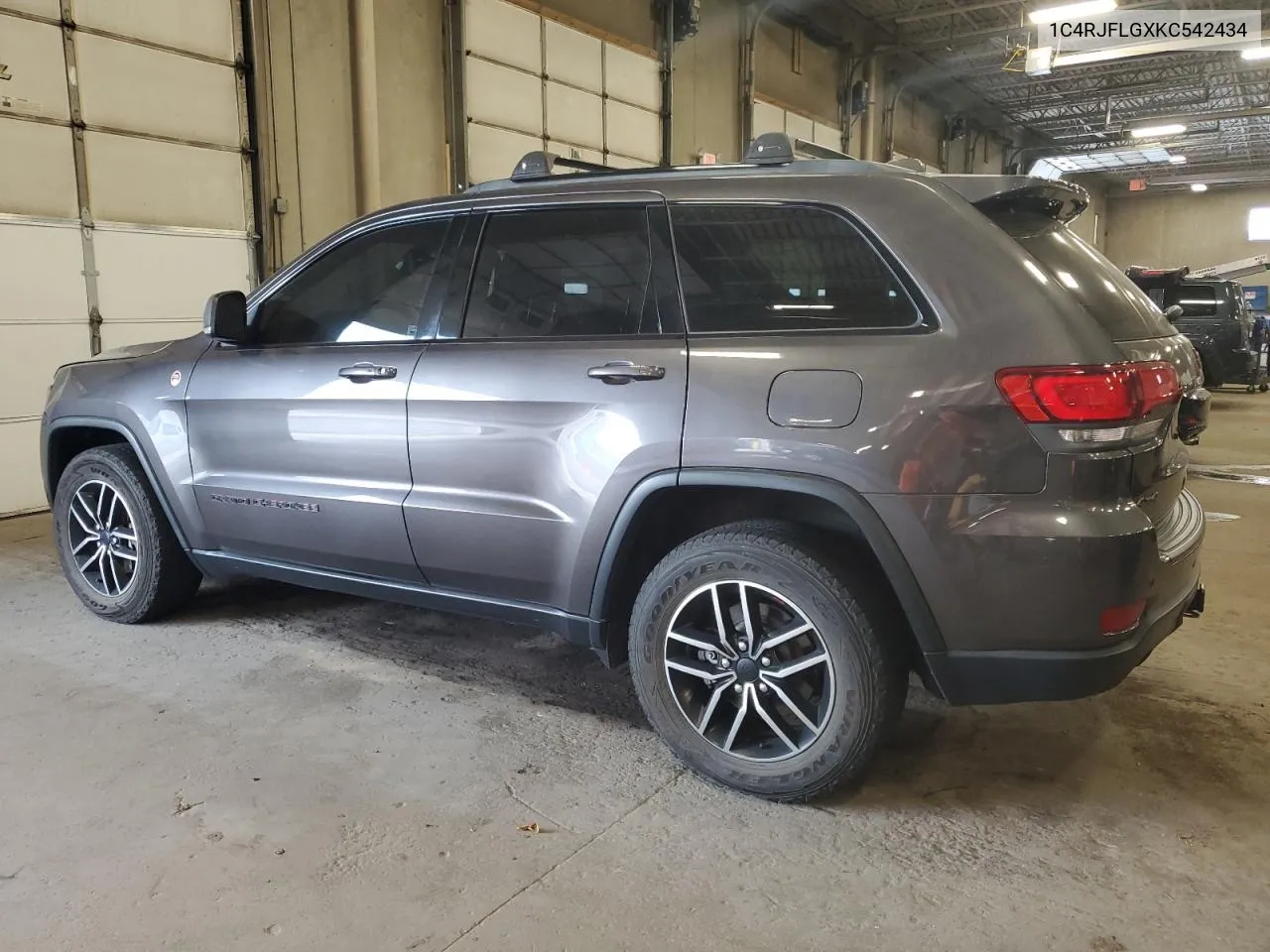 2019 Jeep Grand Cherokee Trailhawk VIN: 1C4RJFLGXKC542434 Lot: 71878794