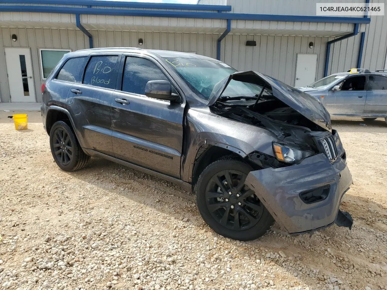 2019 Jeep Grand Cherokee Laredo VIN: 1C4RJEAG4KC621465 Lot: 71959224