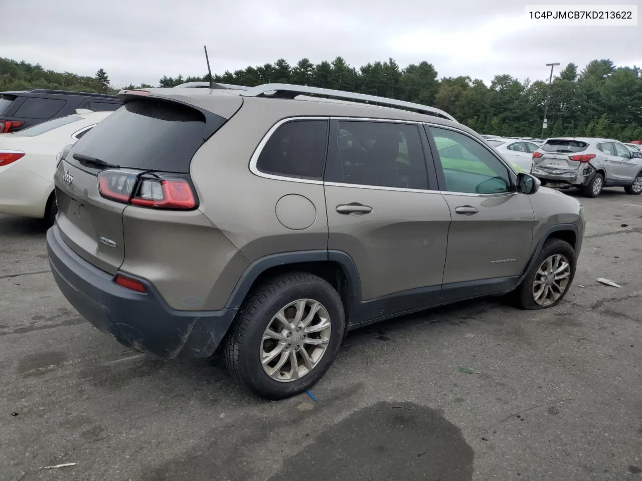 2019 Jeep Cherokee Latitude VIN: 1C4PJMCB7KD213622 Lot: 72003414