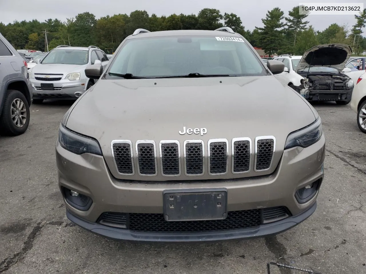 1C4PJMCB7KD213622 2019 Jeep Cherokee Latitude