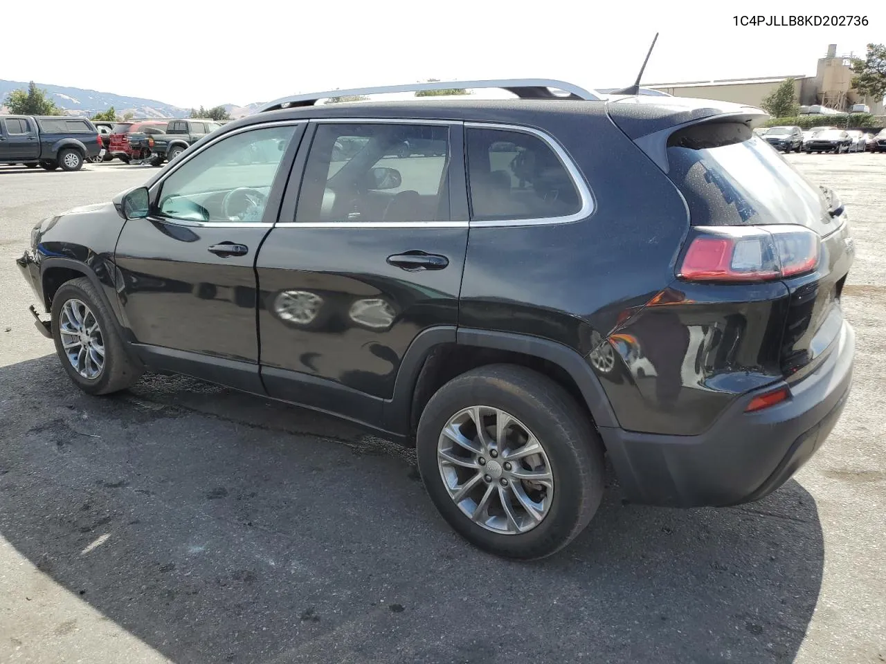 2019 Jeep Cherokee Latitude Plus VIN: 1C4PJLLB8KD202736 Lot: 72005994