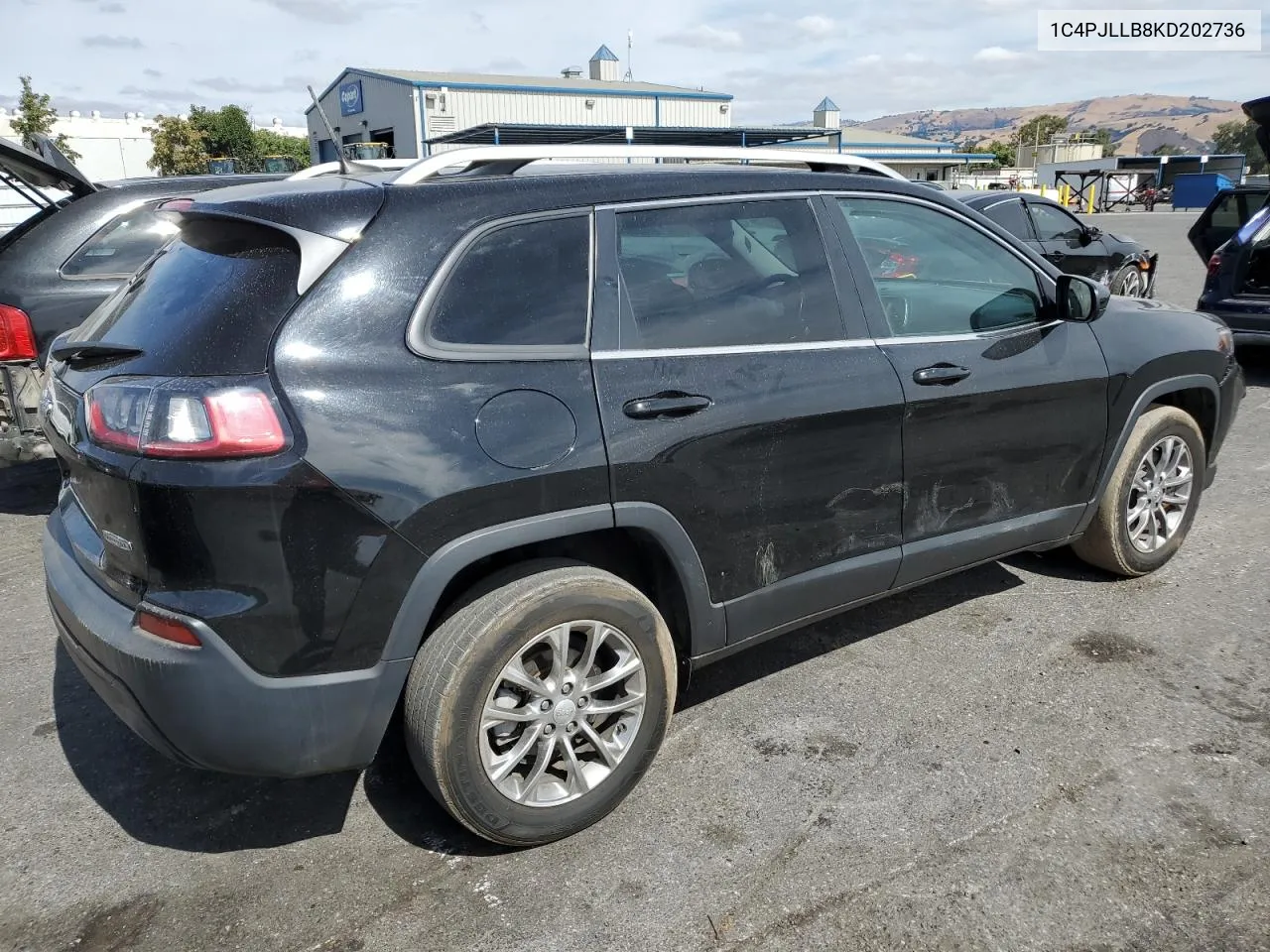 2019 Jeep Cherokee Latitude Plus VIN: 1C4PJLLB8KD202736 Lot: 72005994