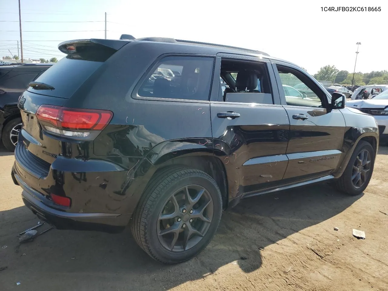 2019 Jeep Grand Cherokee Limited VIN: 1C4RJFBG2KC618665 Lot: 72046494