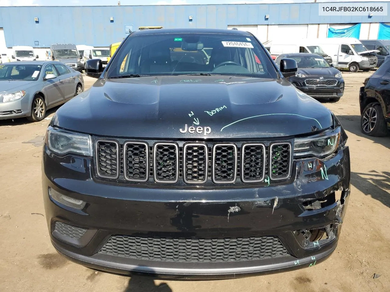 1C4RJFBG2KC618665 2019 Jeep Grand Cherokee Limited