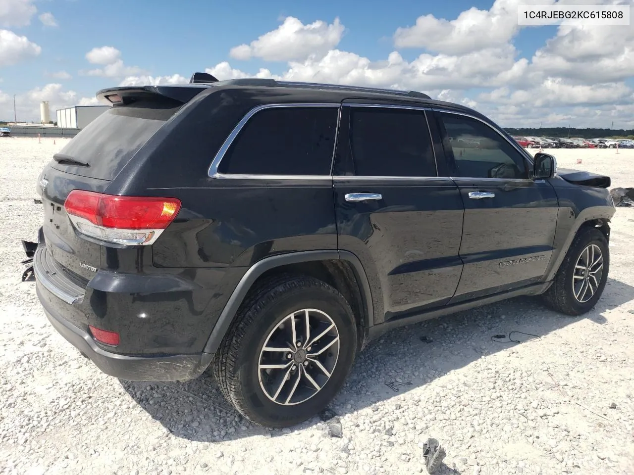 2019 Jeep Grand Cherokee Limited VIN: 1C4RJEBG2KC615808 Lot: 72089094