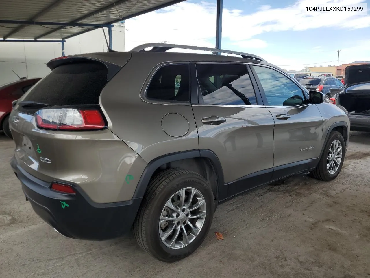 1C4PJLLXXKD159299 2019 Jeep Cherokee Latitude Plus