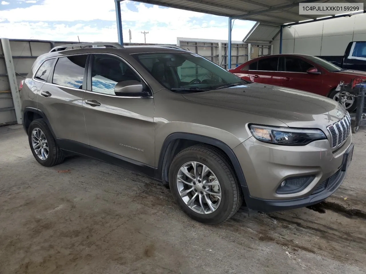 2019 Jeep Cherokee Latitude Plus VIN: 1C4PJLLXXKD159299 Lot: 72196334