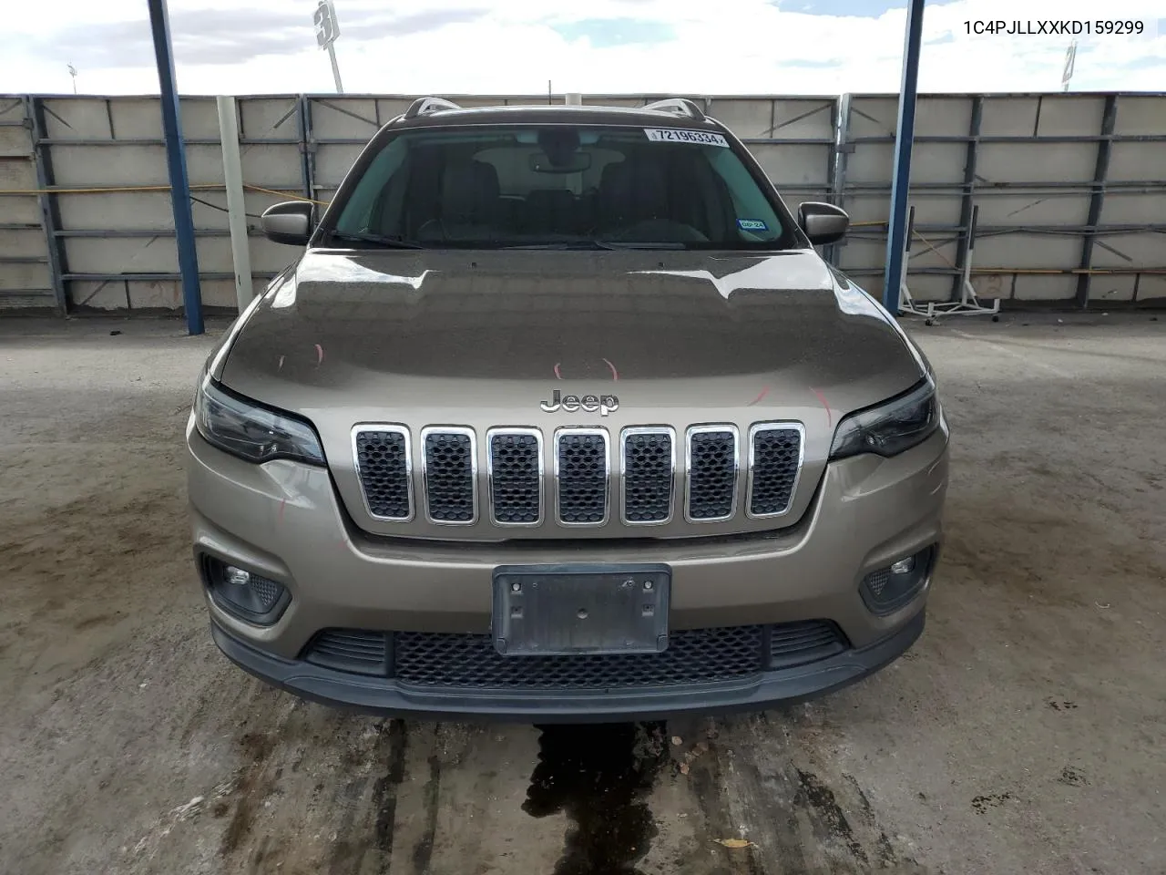 2019 Jeep Cherokee Latitude Plus VIN: 1C4PJLLXXKD159299 Lot: 72196334