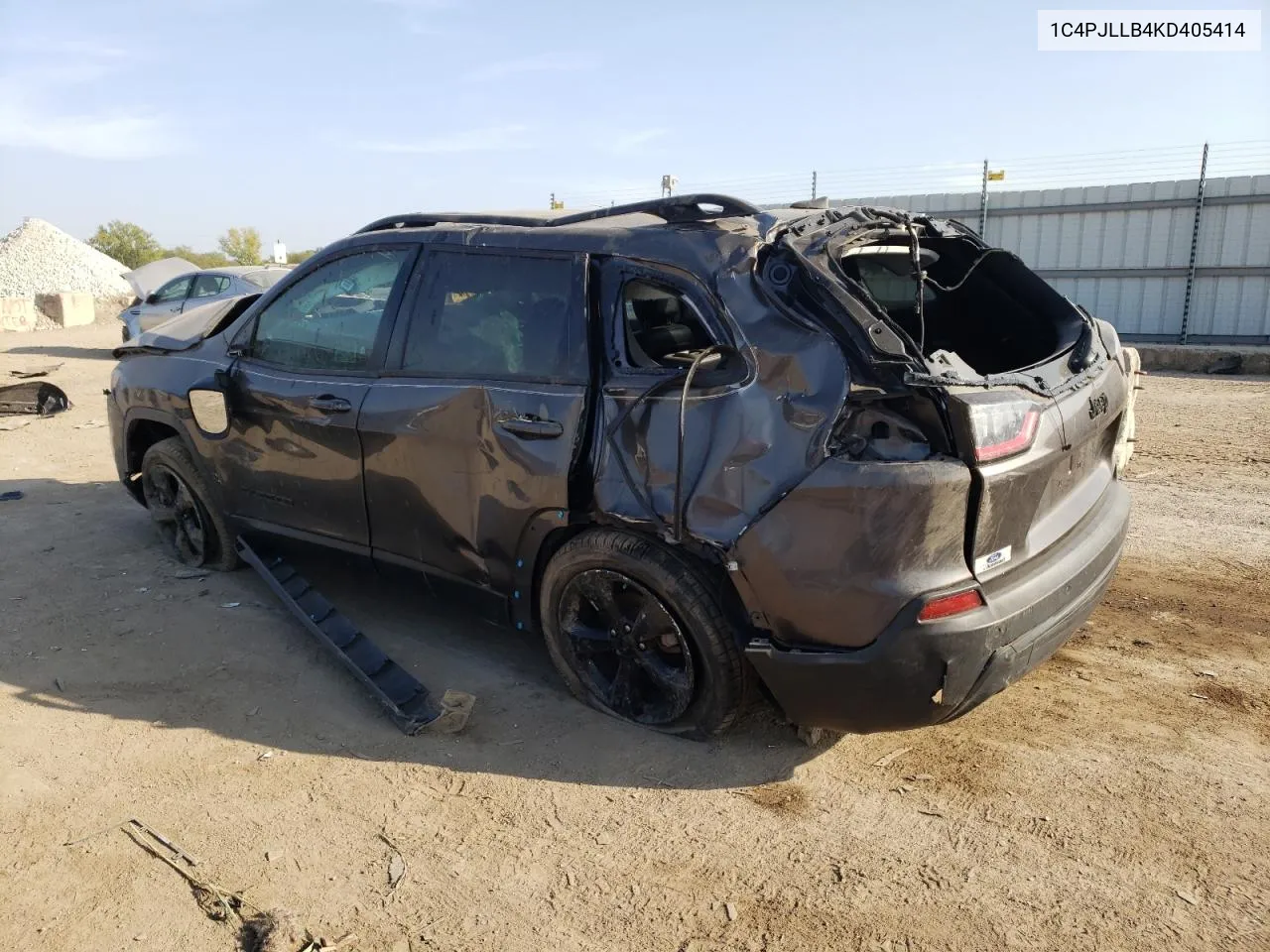 2019 Jeep Cherokee Latitude Plus VIN: 1C4PJLLB4KD405414 Lot: 72202704