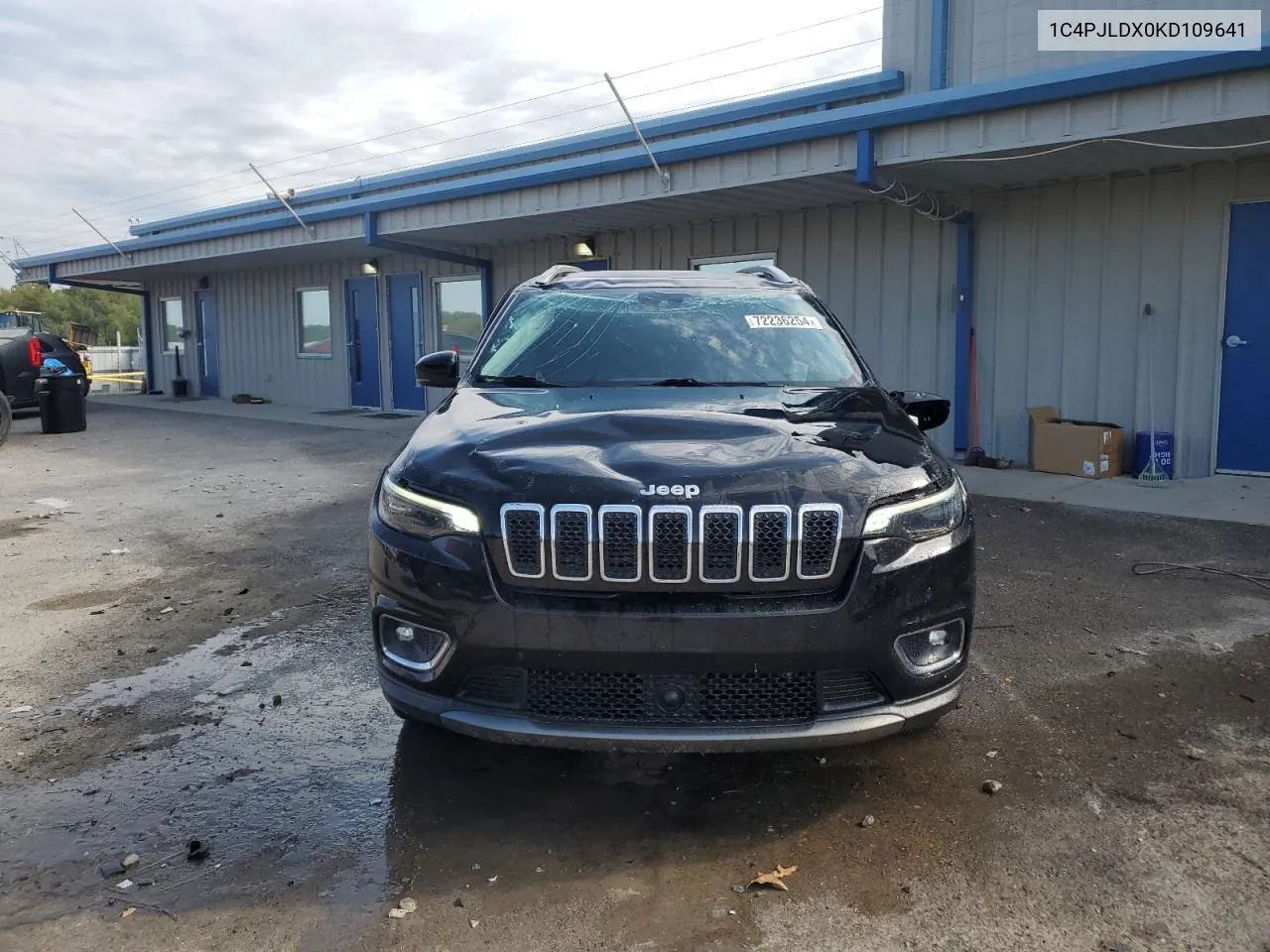 2019 Jeep Cherokee Limited VIN: 1C4PJLDX0KD109641 Lot: 72236254