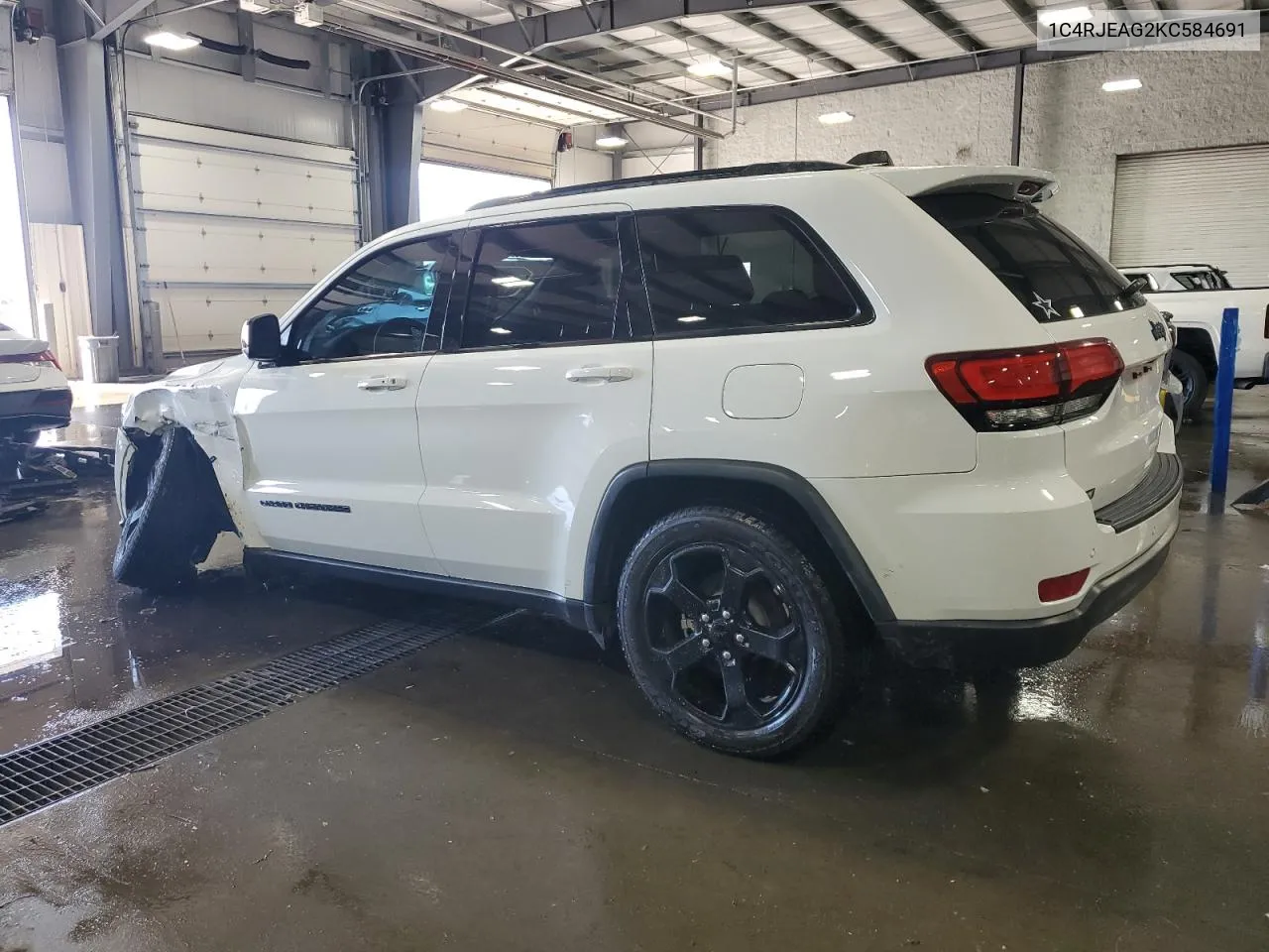 2019 Jeep Grand Cherokee Laredo VIN: 1C4RJEAG2KC584691 Lot: 72263774