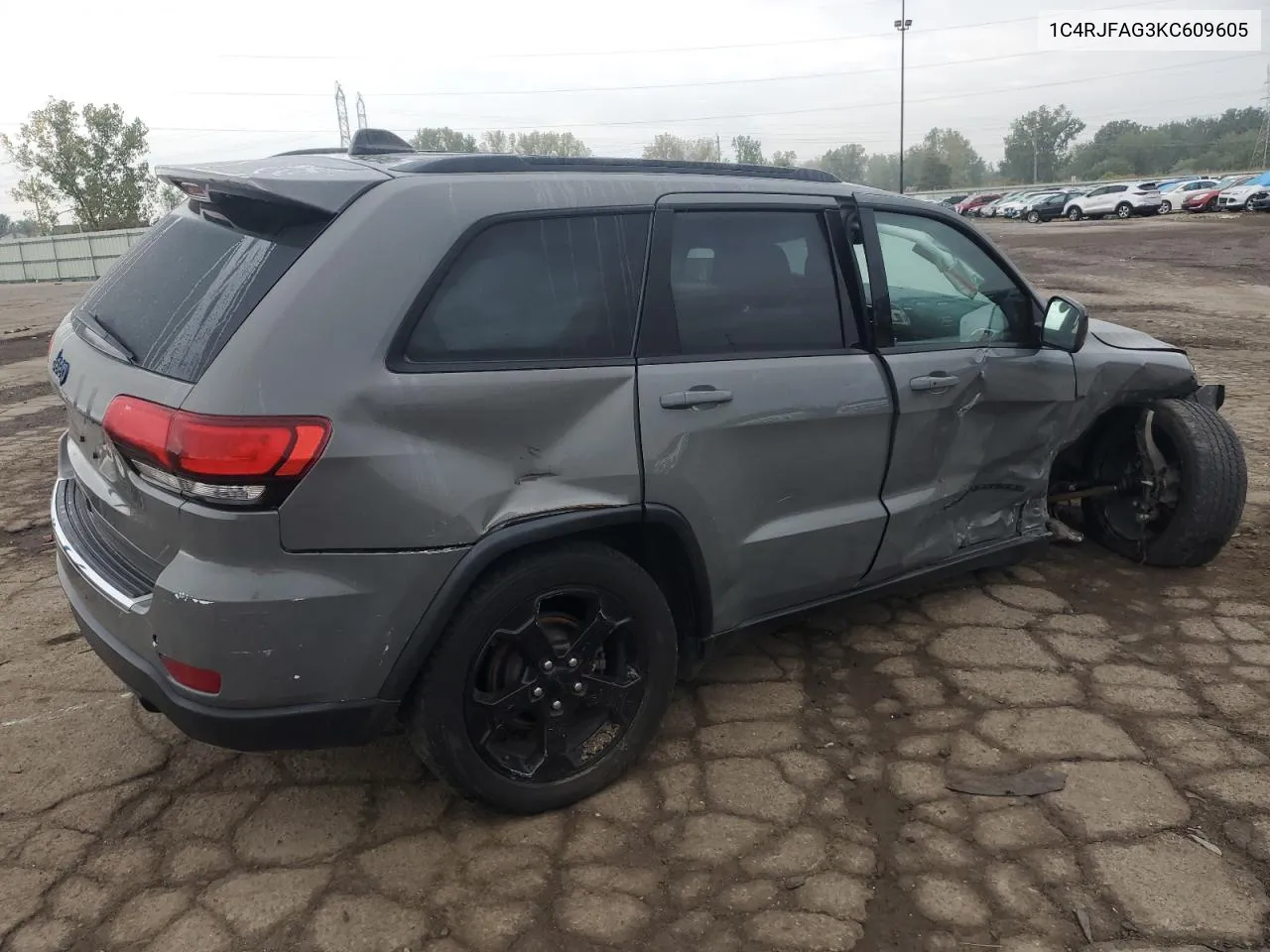 2019 Jeep Grand Cherokee Laredo VIN: 1C4RJFAG3KC609605 Lot: 72309484