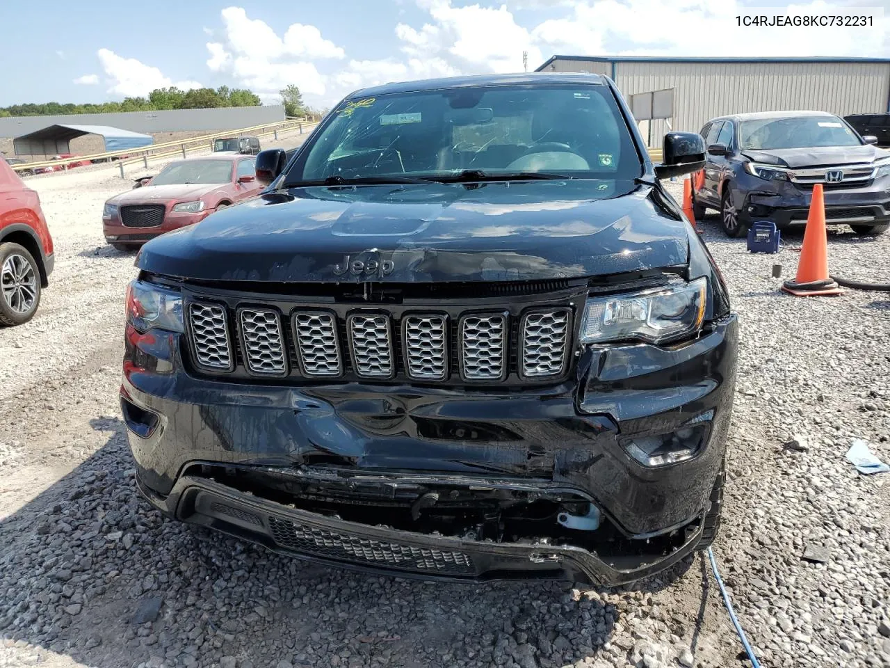 1C4RJEAG8KC732231 2019 Jeep Grand Cherokee Laredo