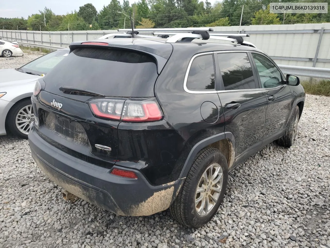 2019 Jeep Cherokee Latitude Plus VIN: 1C4PJMLB6KD139318 Lot: 72352384