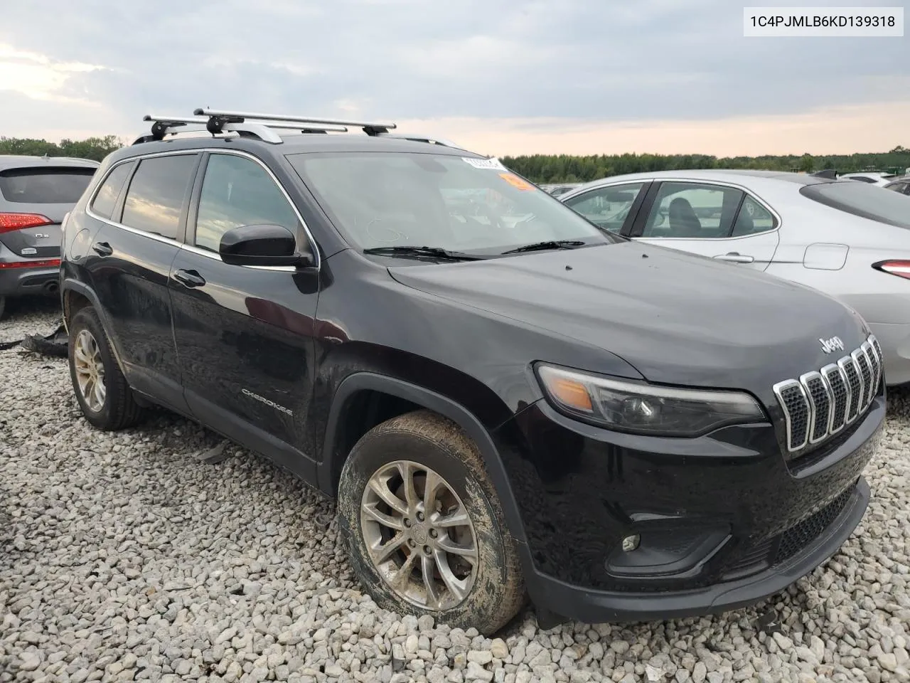 2019 Jeep Cherokee Latitude Plus VIN: 1C4PJMLB6KD139318 Lot: 72352384