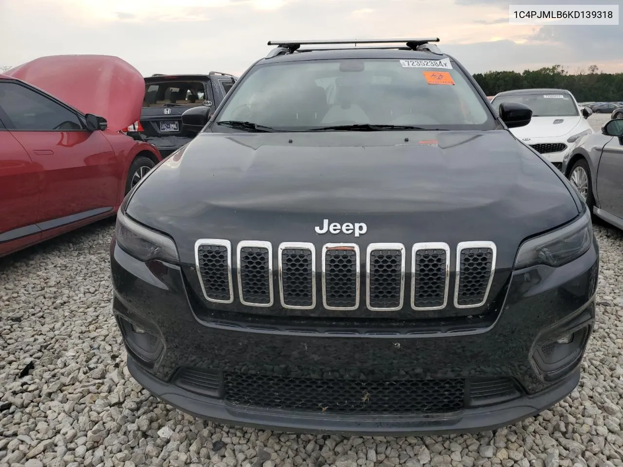 1C4PJMLB6KD139318 2019 Jeep Cherokee Latitude Plus