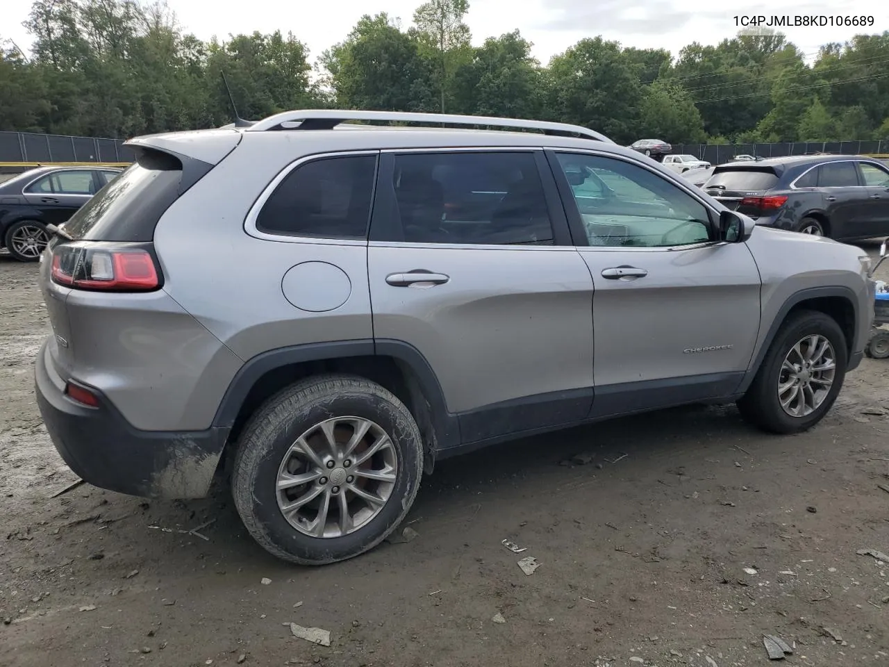 2019 Jeep Cherokee Latitude Plus VIN: 1C4PJMLB8KD106689 Lot: 72376144