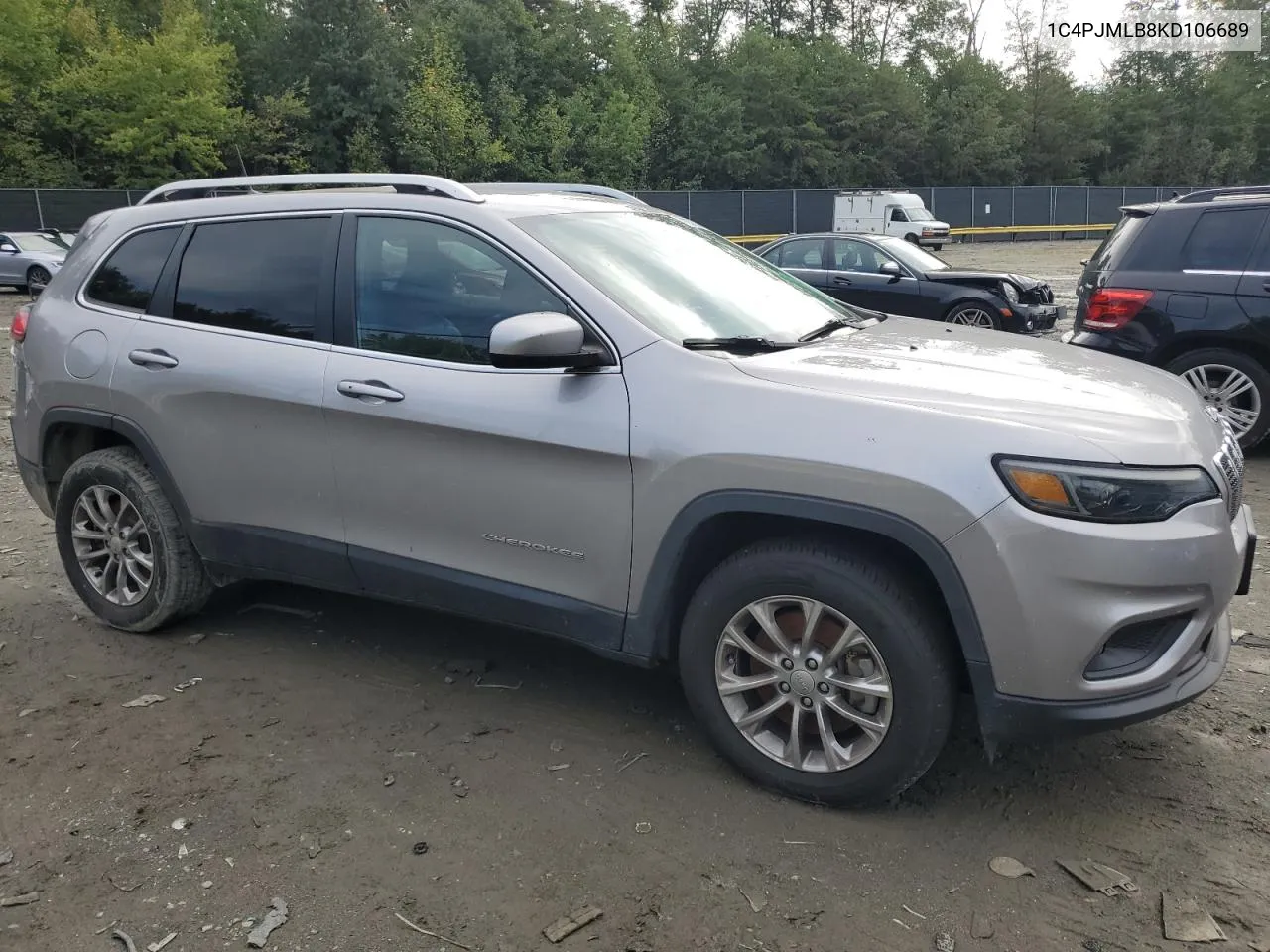 2019 Jeep Cherokee Latitude Plus VIN: 1C4PJMLB8KD106689 Lot: 72376144