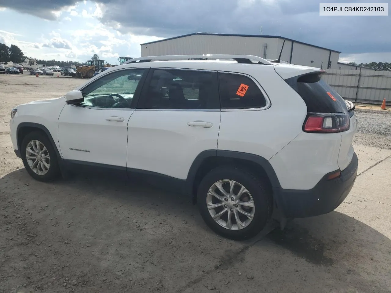 2019 Jeep Cherokee Latitude VIN: 1C4PJLCB4KD242103 Lot: 72406704