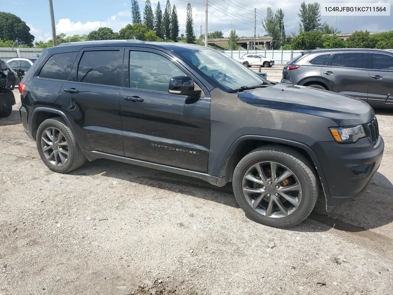 2019 Jeep Grand Cherokee Limited VIN: 1C4RJFBG1KC711564 Lot: 72419174