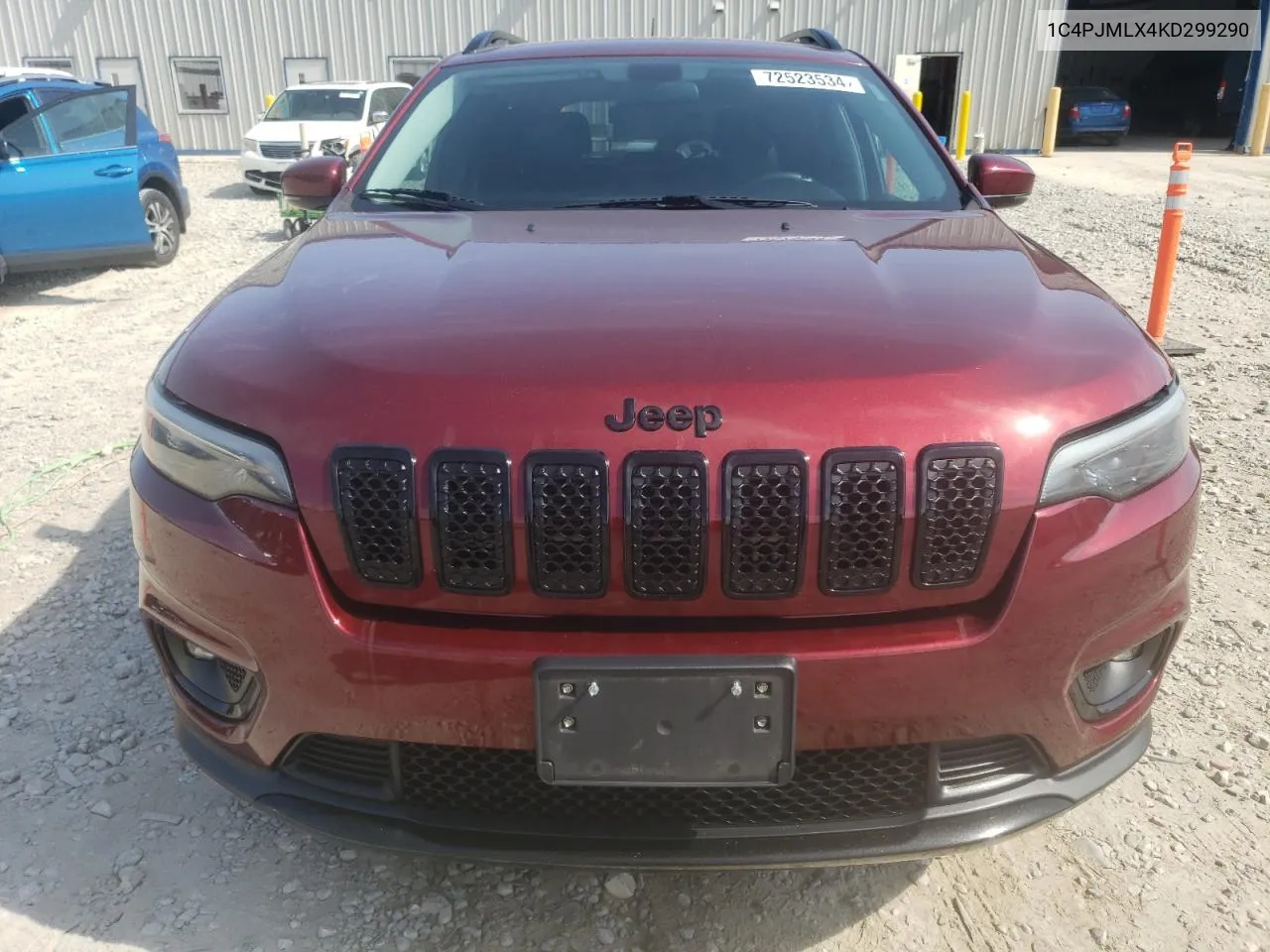 1C4PJMLX4KD299290 2019 Jeep Cherokee Latitude Plus