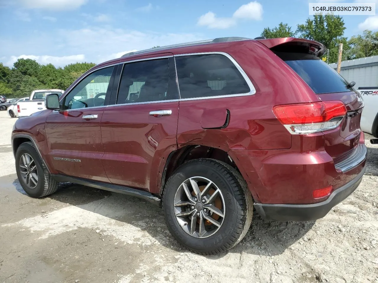 2019 Jeep Grand Cherokee Limited VIN: 1C4RJEBG3KC797373 Lot: 72535154