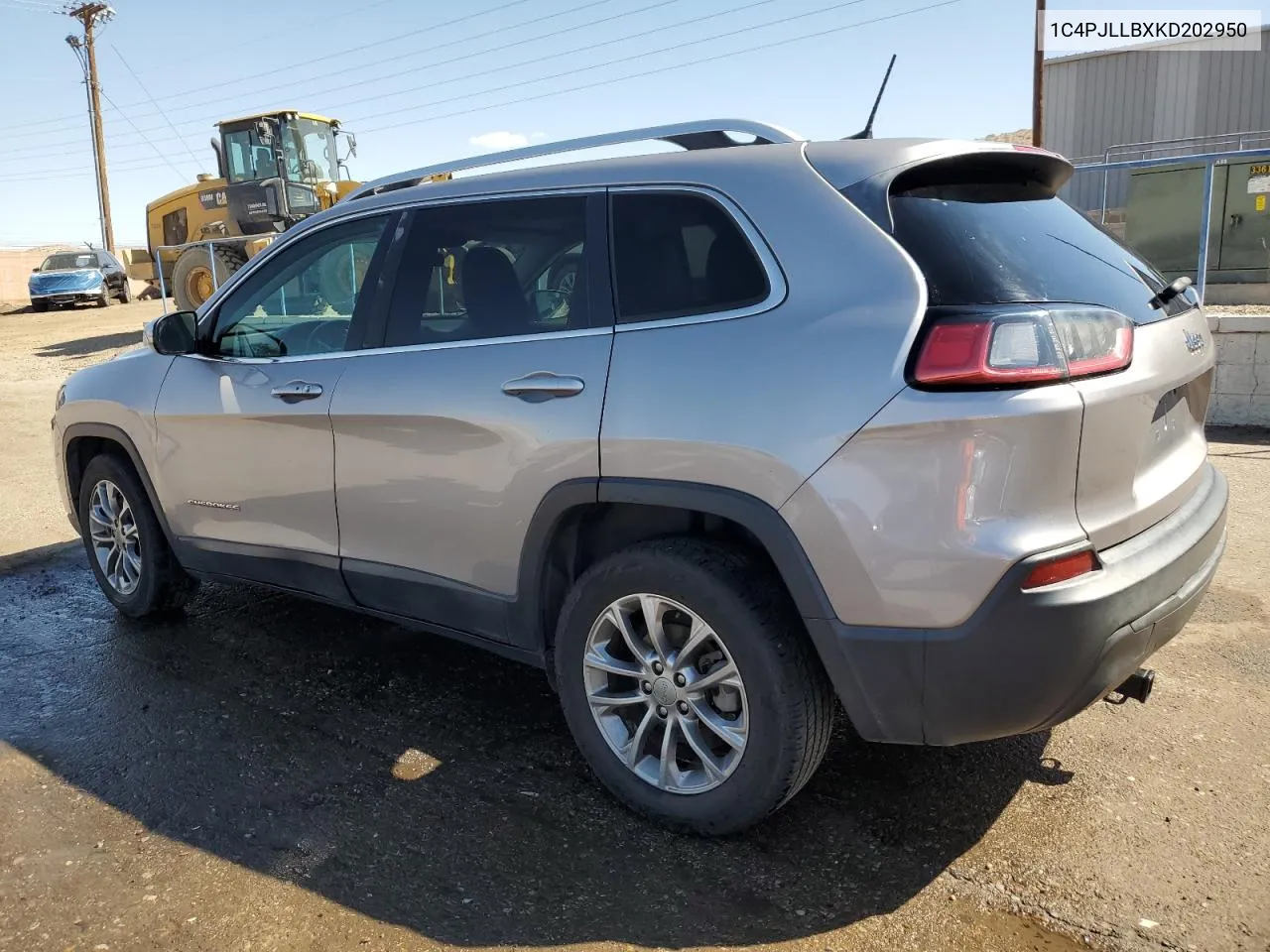 1C4PJLLBXKD202950 2019 Jeep Cherokee Latitude Plus