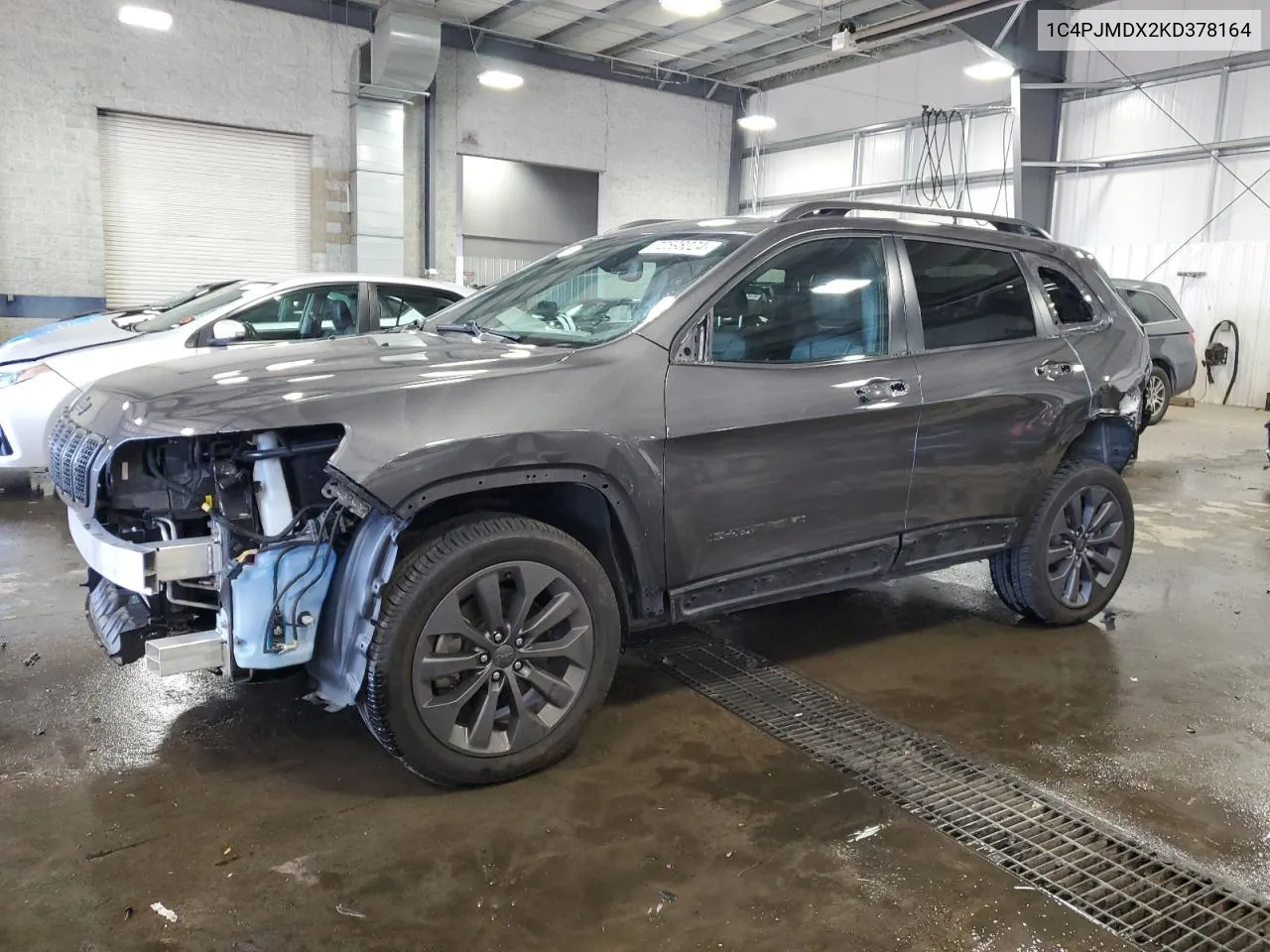 2019 Jeep Cherokee Limited VIN: 1C4PJMDX2KD378164 Lot: 72598024