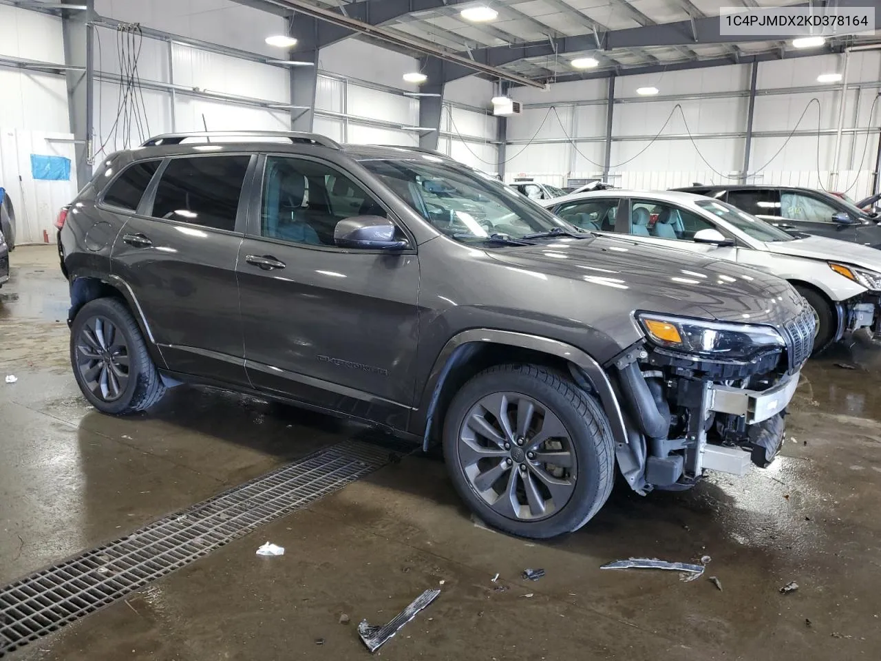 1C4PJMDX2KD378164 2019 Jeep Cherokee Limited