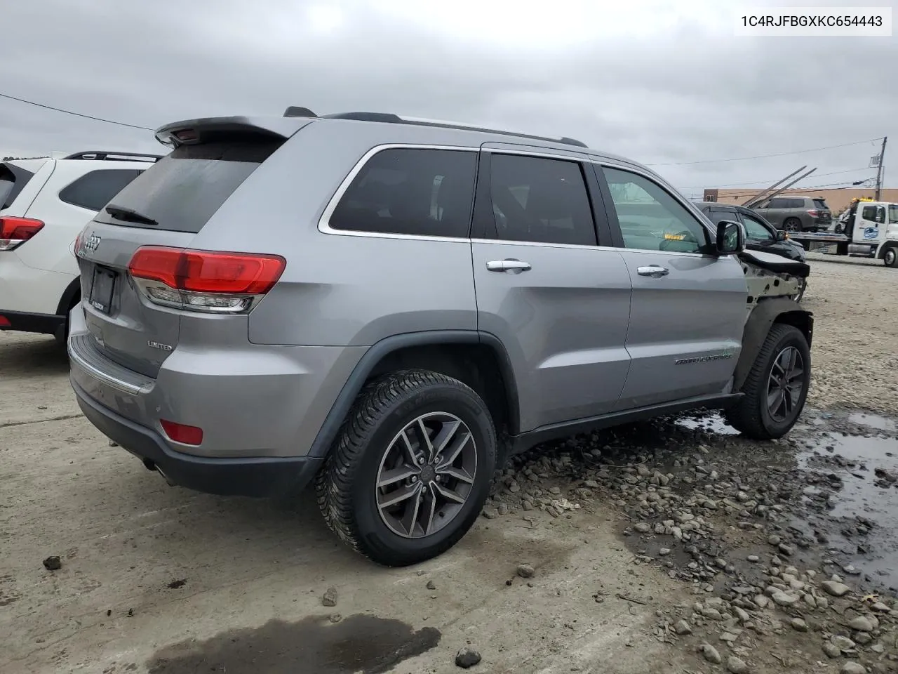 2019 Jeep Grand Cherokee Limited VIN: 1C4RJFBGXKC654443 Lot: 72615904