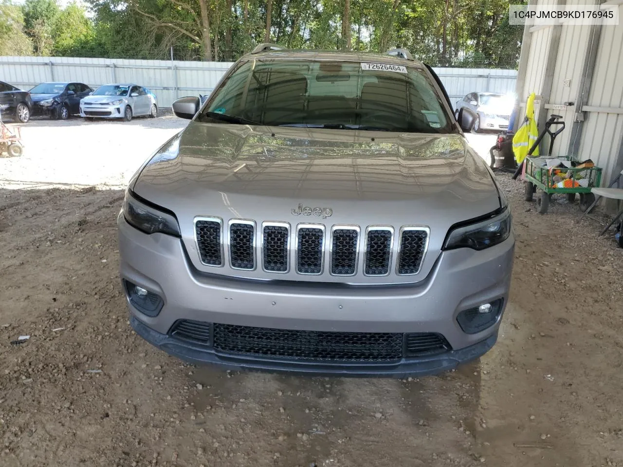 1C4PJMCB9KD176945 2019 Jeep Cherokee Latitude