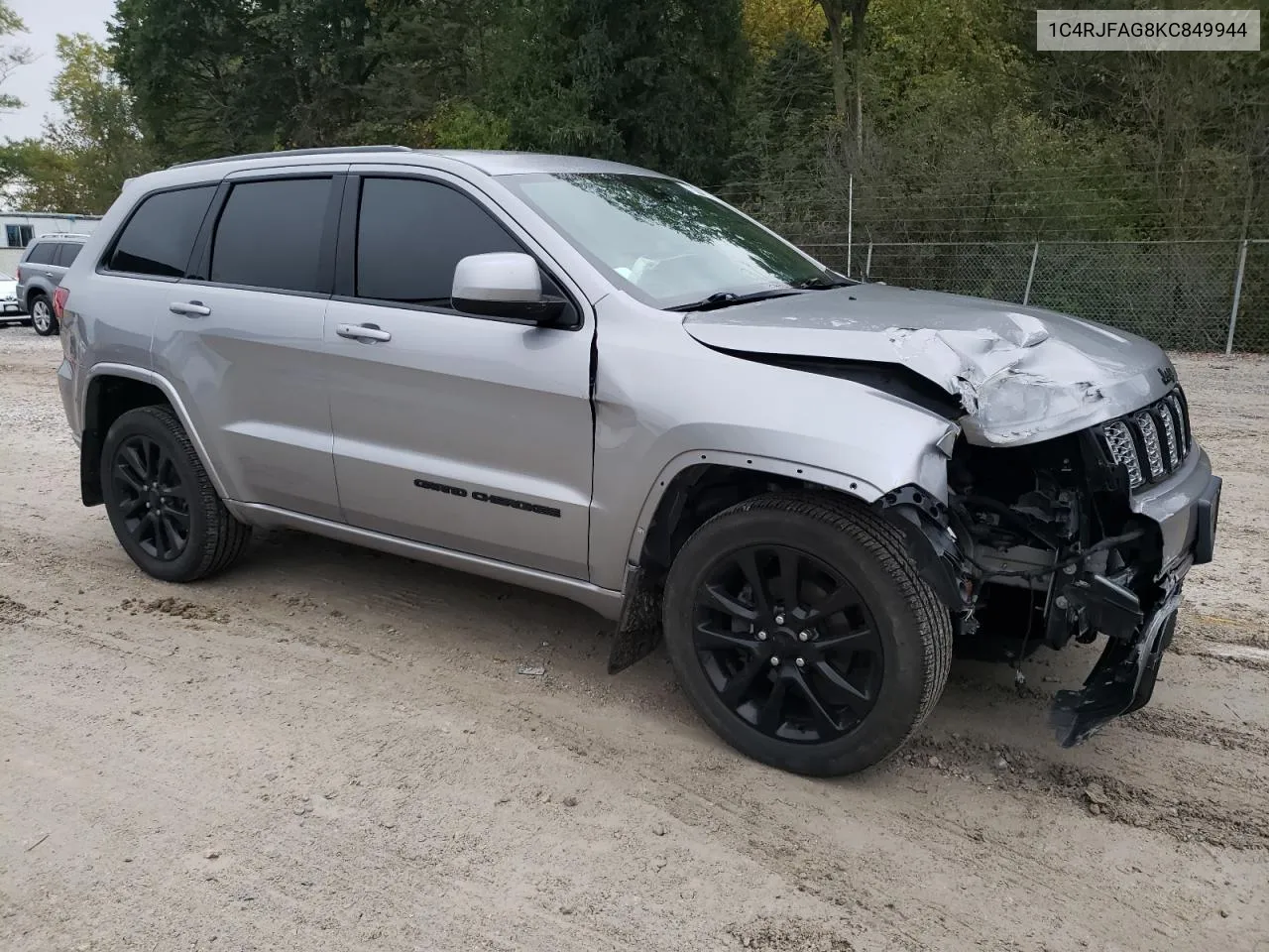 2019 Jeep Grand Cherokee Laredo VIN: 1C4RJFAG8KC849944 Lot: 72634054