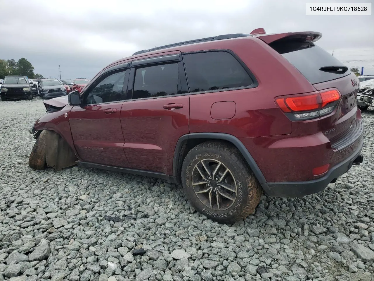 1C4RJFLT9KC718628 2019 Jeep Grand Cherokee Trailhawk