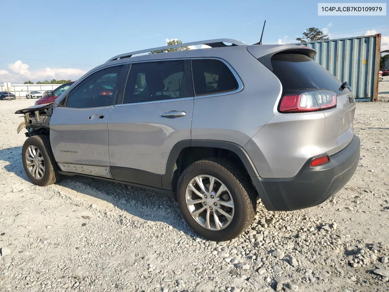 1C4PJLCB7KD109979 2019 Jeep Cherokee Latitude