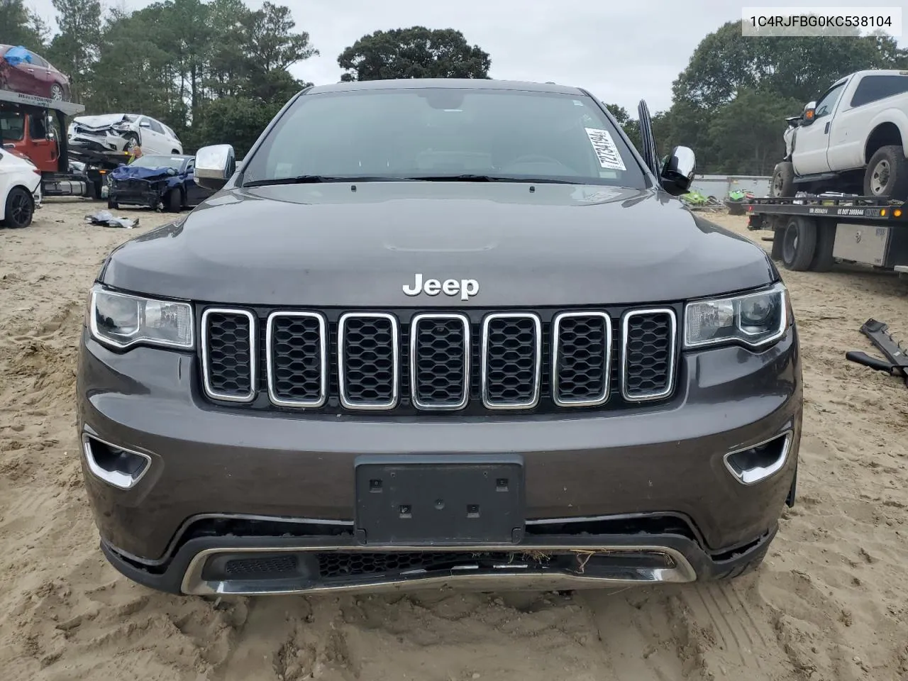 2019 Jeep Grand Cherokee Limited VIN: 1C4RJFBG0KC538104 Lot: 72734194