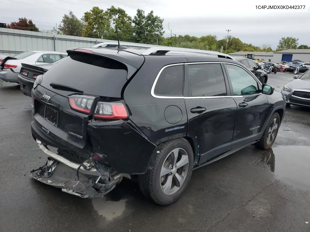 2019 Jeep Cherokee Limited VIN: 1C4PJMDX0KD442377 Lot: 72798814