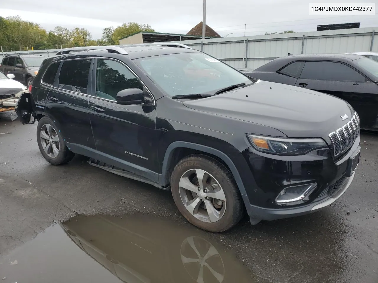 1C4PJMDX0KD442377 2019 Jeep Cherokee Limited