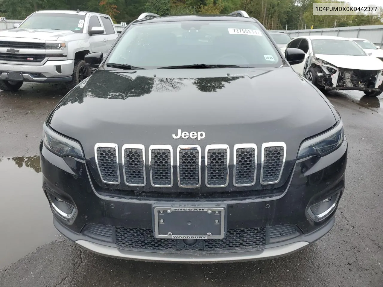 1C4PJMDX0KD442377 2019 Jeep Cherokee Limited