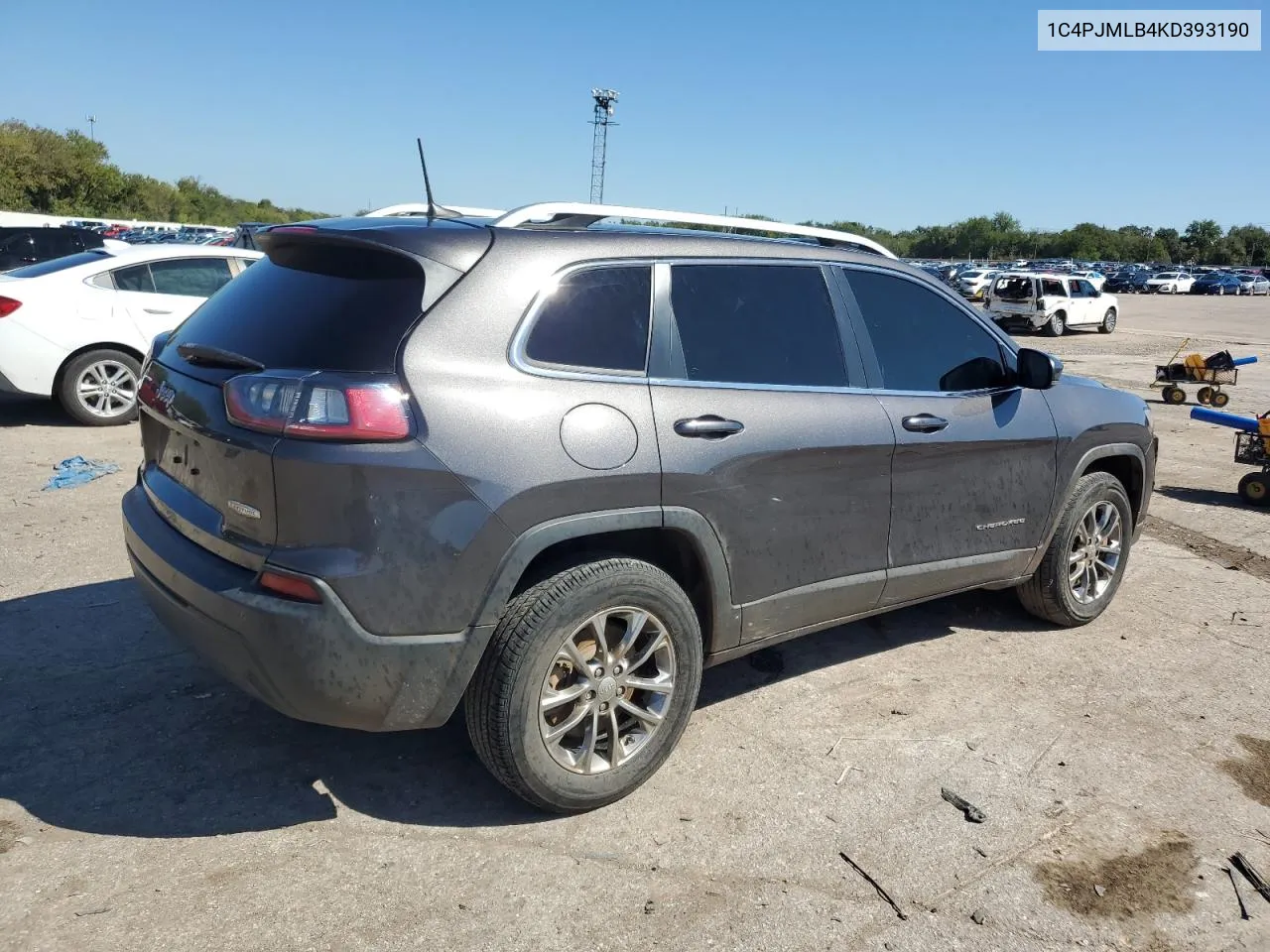 2019 Jeep Cherokee Latitude Plus VIN: 1C4PJMLB4KD393190 Lot: 72856594