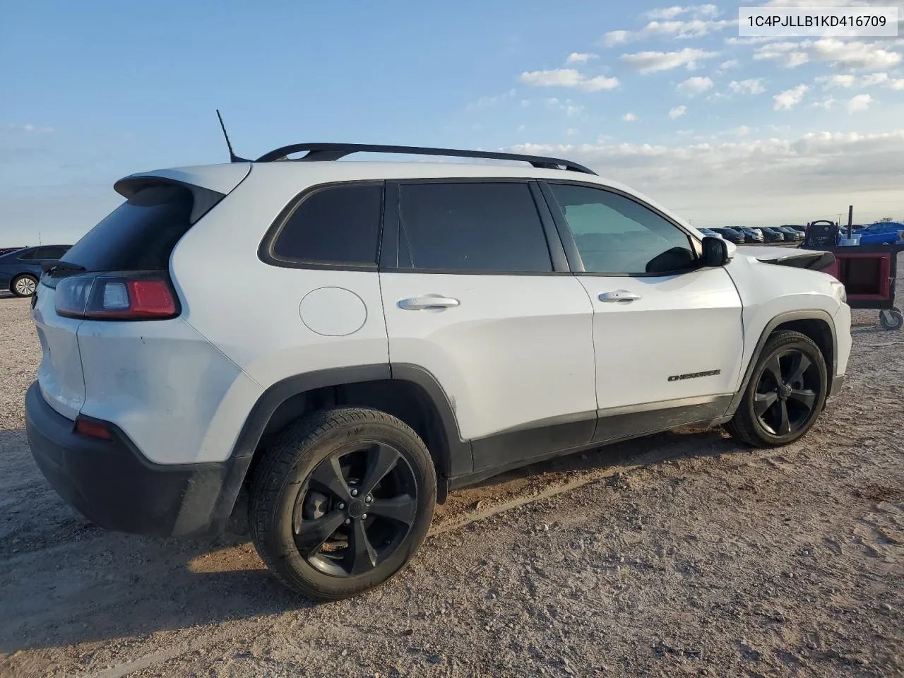 2019 Jeep Cherokee Latitude Plus VIN: 1C4PJLLB1KD416709 Lot: 72908484