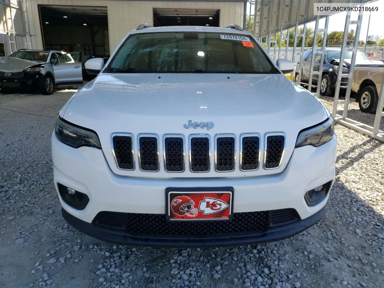 2019 Jeep Cherokee Latitude VIN: 1C4PJMCX9KD218669 Lot: 72970154