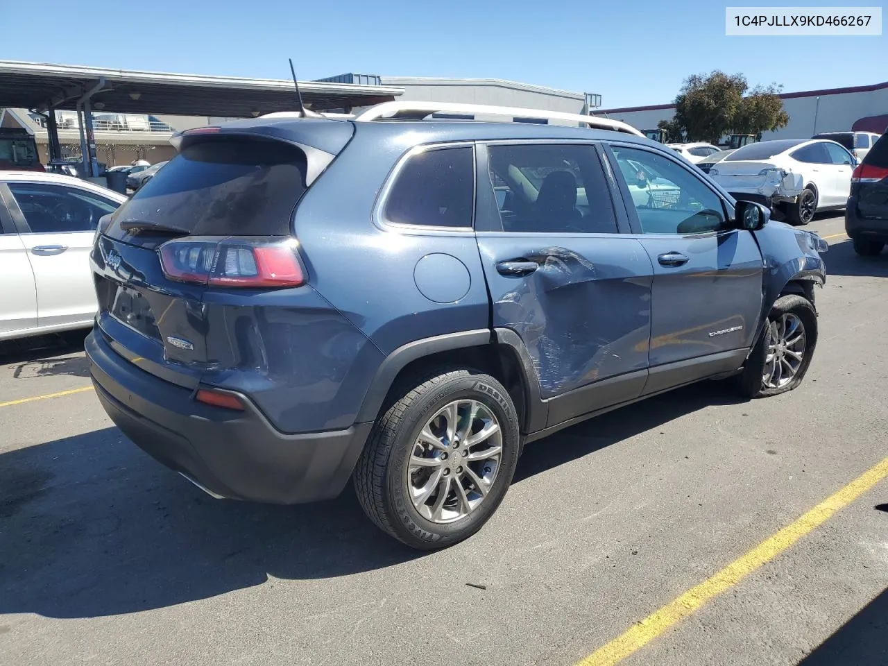 2019 Jeep Cherokee Latitude Plus VIN: 1C4PJLLX9KD466267 Lot: 72977554