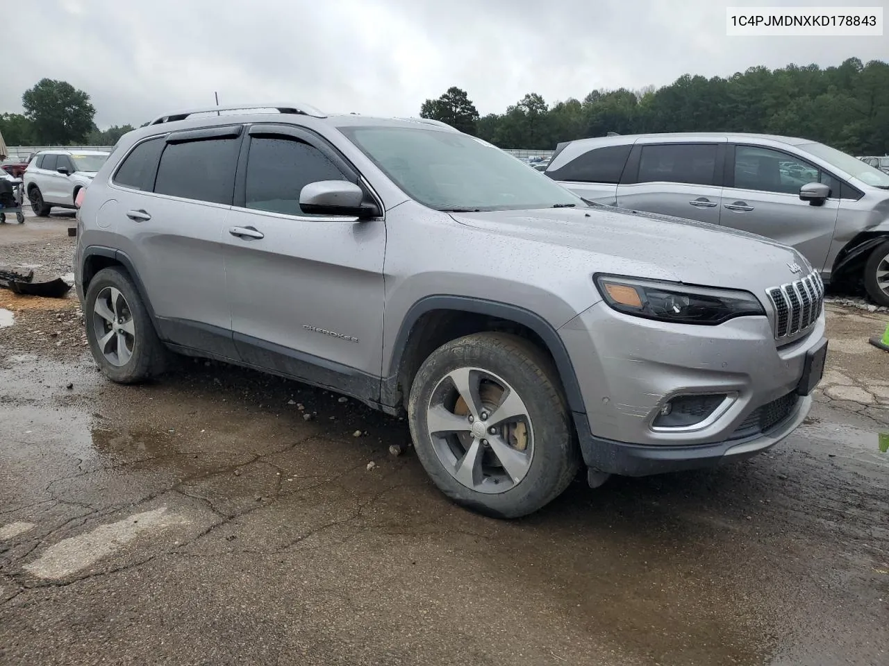 2019 Jeep Cherokee Limited VIN: 1C4PJMDNXKD178843 Lot: 73024904