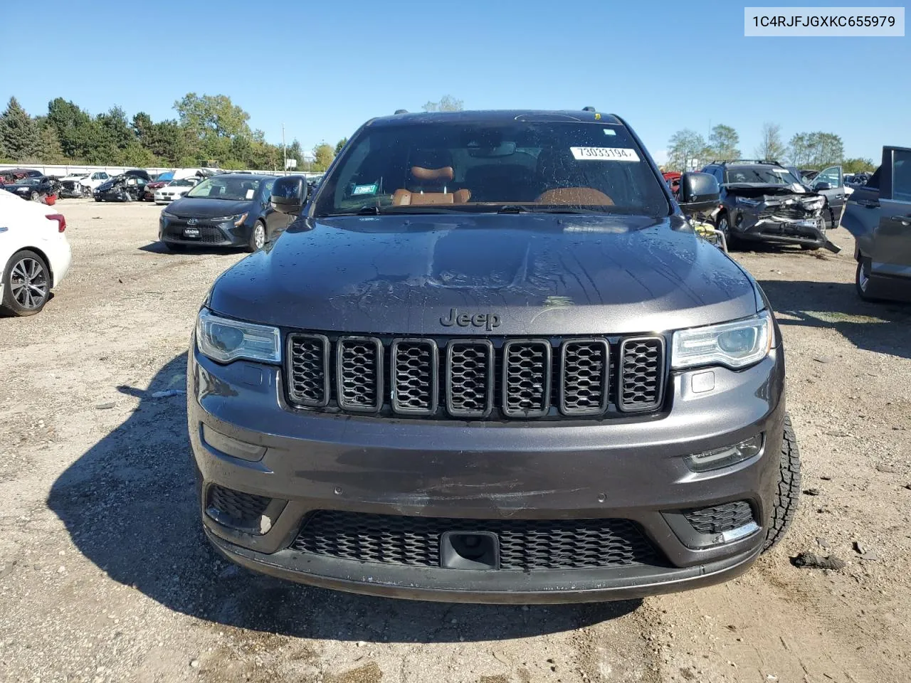 1C4RJFJGXKC655979 2019 Jeep Grand Cherokee Summit