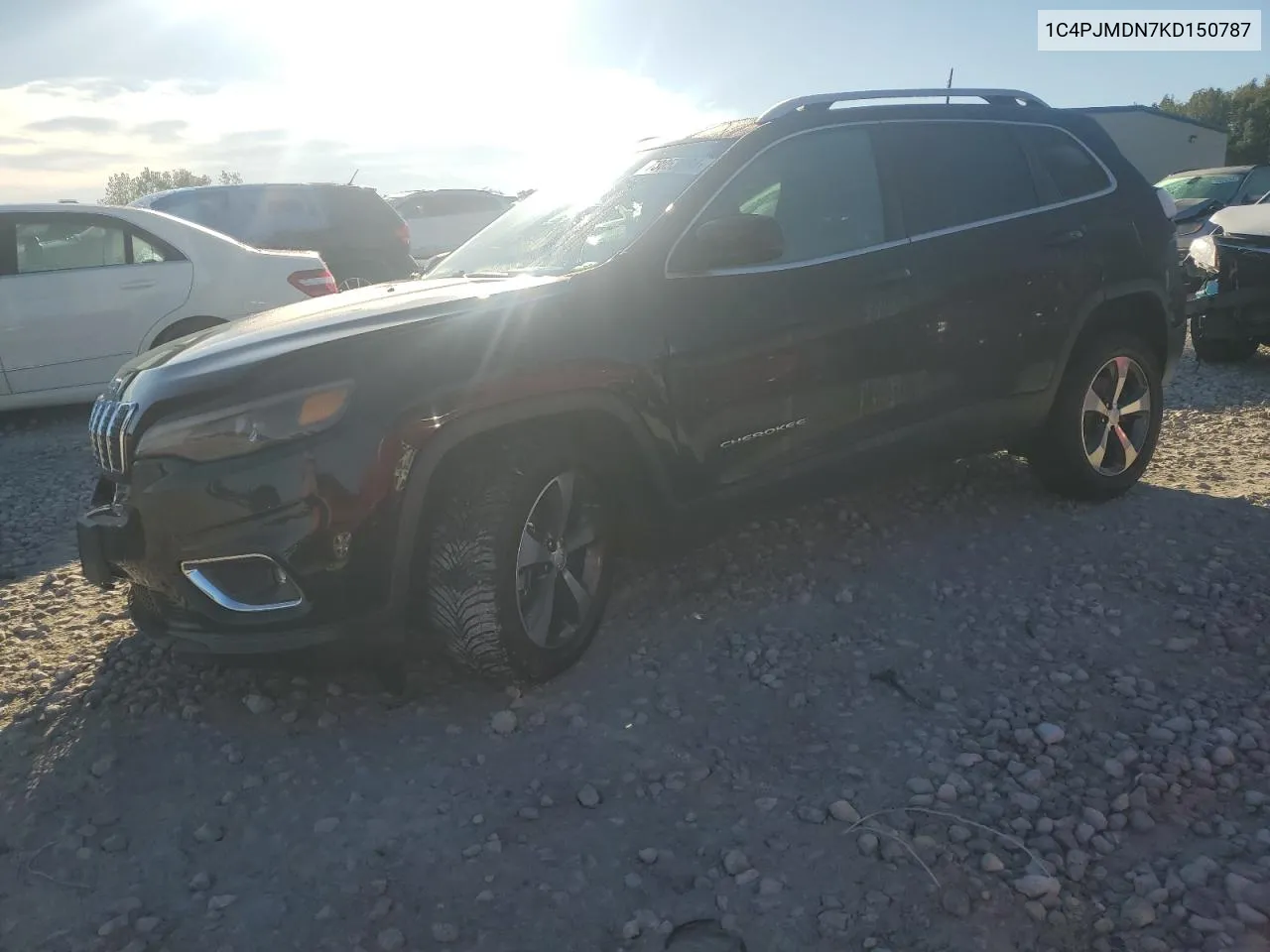 2019 Jeep Cherokee Limited VIN: 1C4PJMDN7KD150787 Lot: 73053084