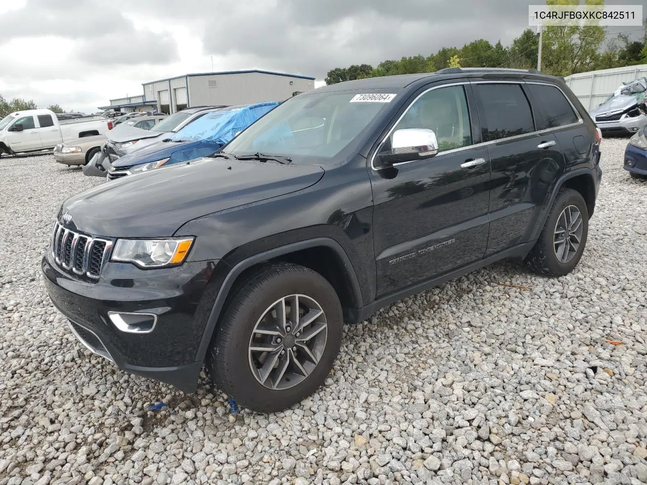 2019 Jeep Grand Cherokee Limited VIN: 1C4RJFBGXKC842511 Lot: 73096064