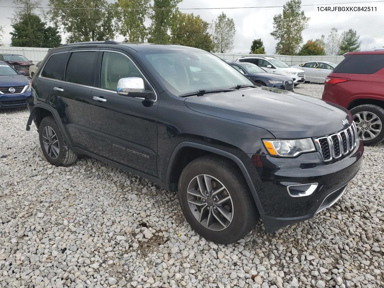 2019 Jeep Grand Cherokee Limited VIN: 1C4RJFBGXKC842511 Lot: 73096064