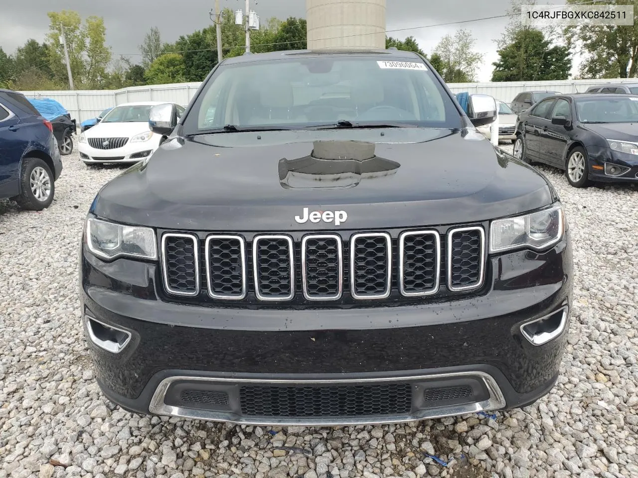 2019 Jeep Grand Cherokee Limited VIN: 1C4RJFBGXKC842511 Lot: 73096064