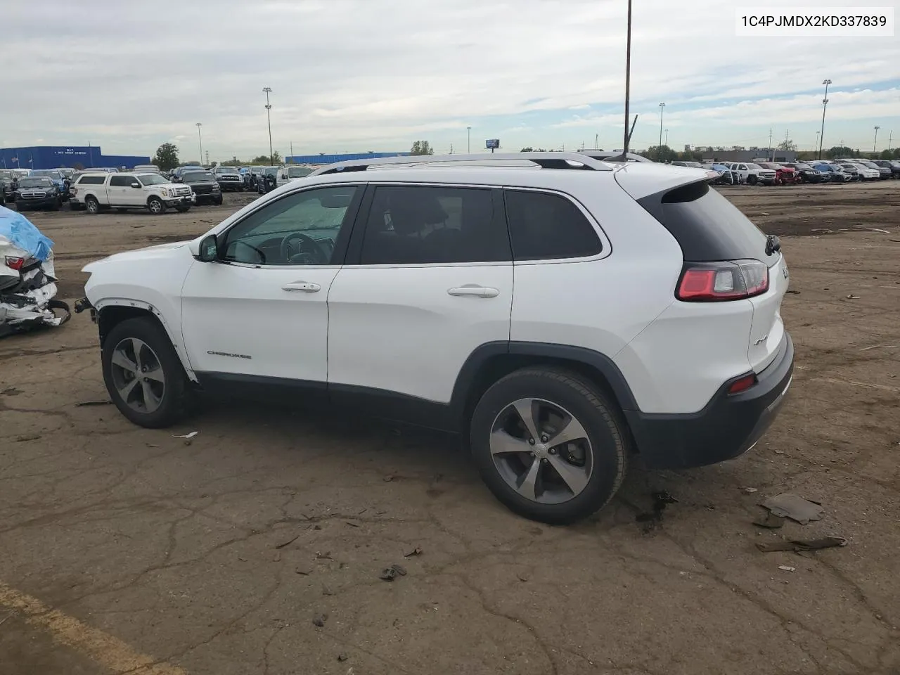 2019 Jeep Cherokee Limited VIN: 1C4PJMDX2KD337839 Lot: 73181254